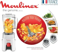 Blender Moulinex Genuine 500W – Bol 1,75L & Hachoir
