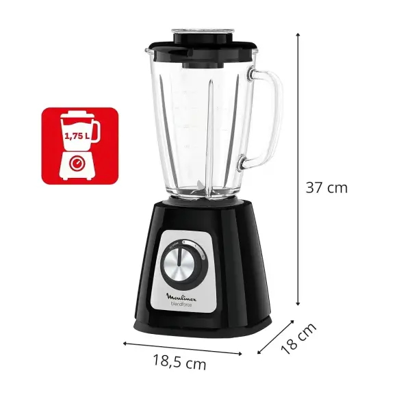 Blender Moulinex Blendforce 800W – Bol Verre & Powelix